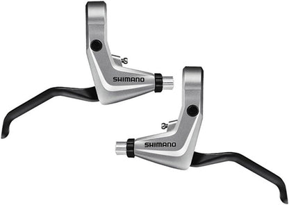 Shimano BL-T4000 Alivio 2-finger brake levers for V-brakes - silver