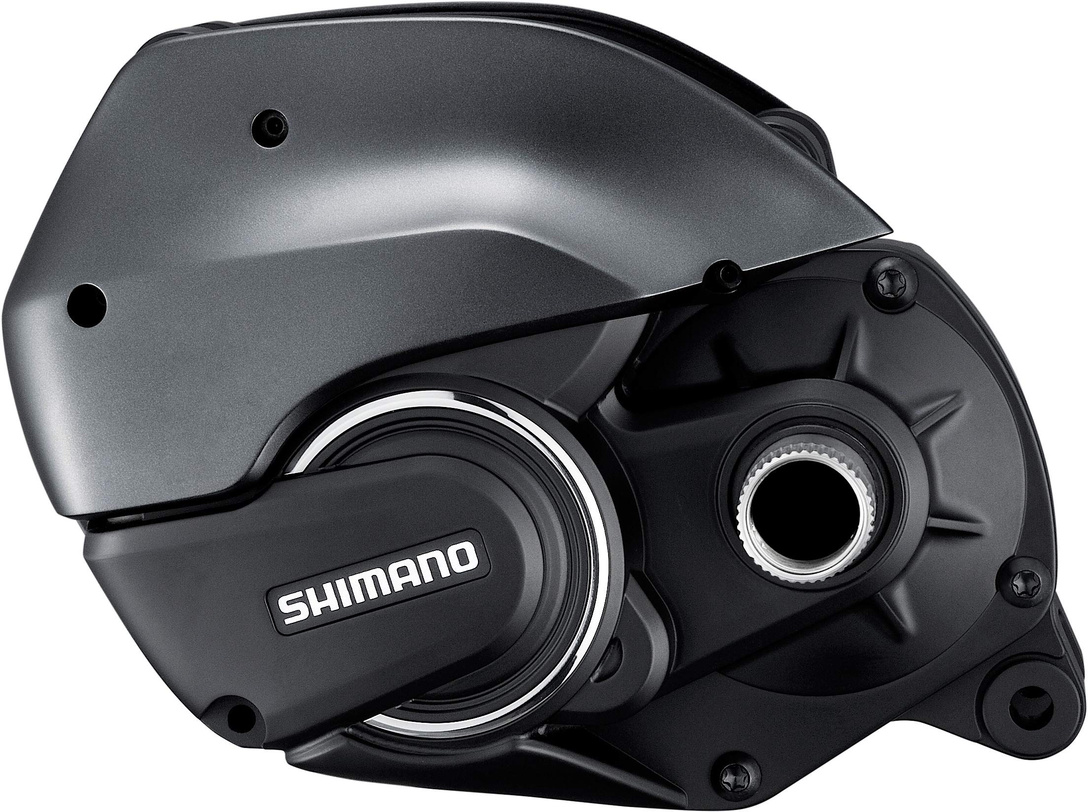 Shimano SM-DUE80-B STEPS drive unit cover and screws, large mount bolt cover B