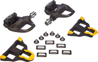 Shimano PD-R8000 Ultegra SPD-SL Road pedals, 4 mm longer axle, carbon, black
