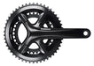 Shimano FC-RS510 double chainset, 50 / 34T, for 135/142mm axle, 165mm, black