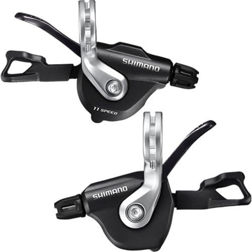 Shimano SL-RS700 flat bar shift levers, 11-speed pair, black
