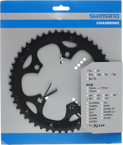 Shimano FC-RS200 chainring, 50T-F