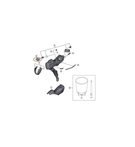 Shimano ST-RS505 right hand bracket cover block R