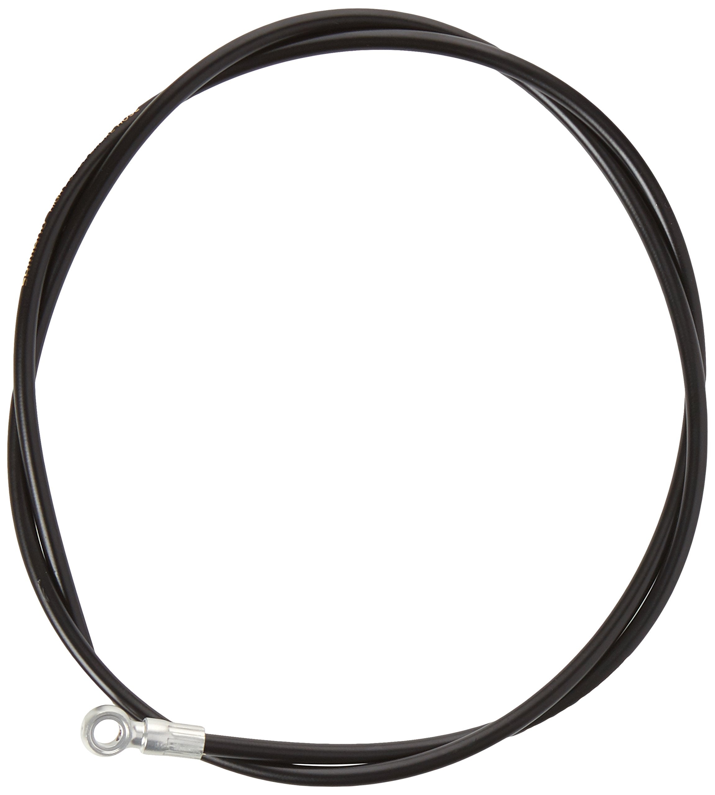 Shimano SM-BH90 XTR/XT/SLX disc brake cuttable hose, straight banjo front, black