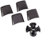Shimano FC-M820 gear fixing bolt and nut, M8 x 7 mm, set of 4