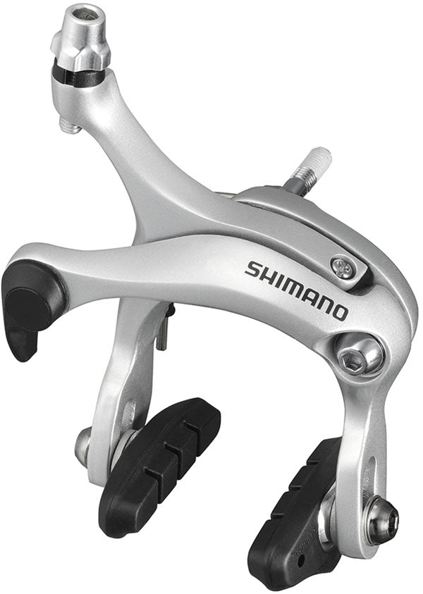 Shimano BR-R451 dual-pivot brake calliper, 57 mm drop, rear, silver