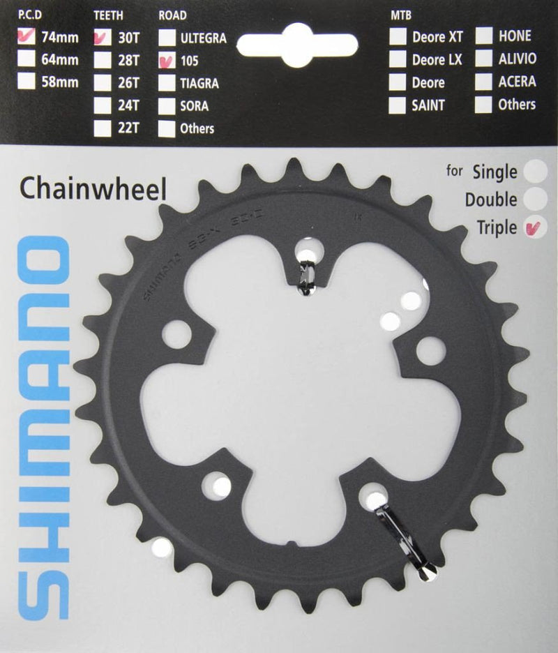 Shimano FC-5703-L chainring 30T, black
