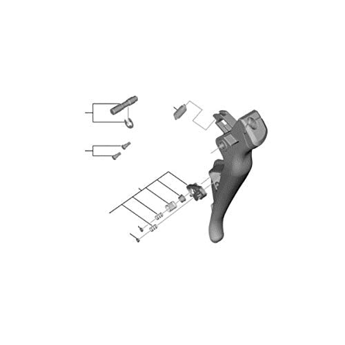 Shimano ST-R8050 left hand main lever assembly