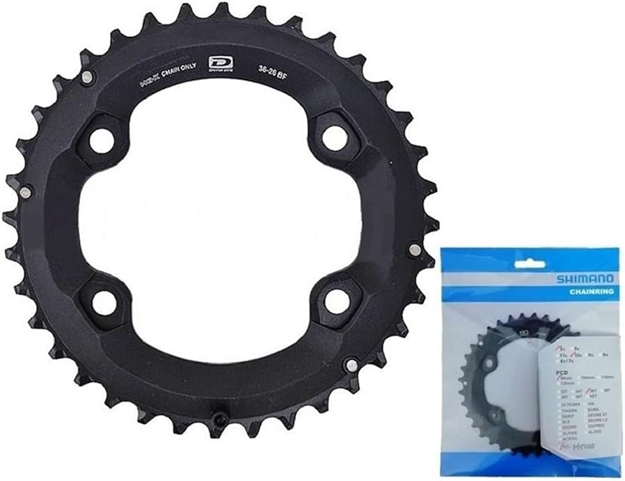 Shimano FC-MT500-2 chainring, 36T-BF