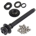 Shimano HB-M4050 complete hub axle, 108 mm