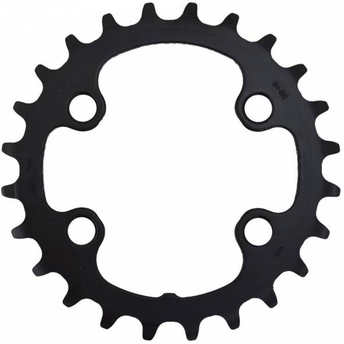 Shimano FC-M6000-2 chainring, 24T-BE, for 34-24T