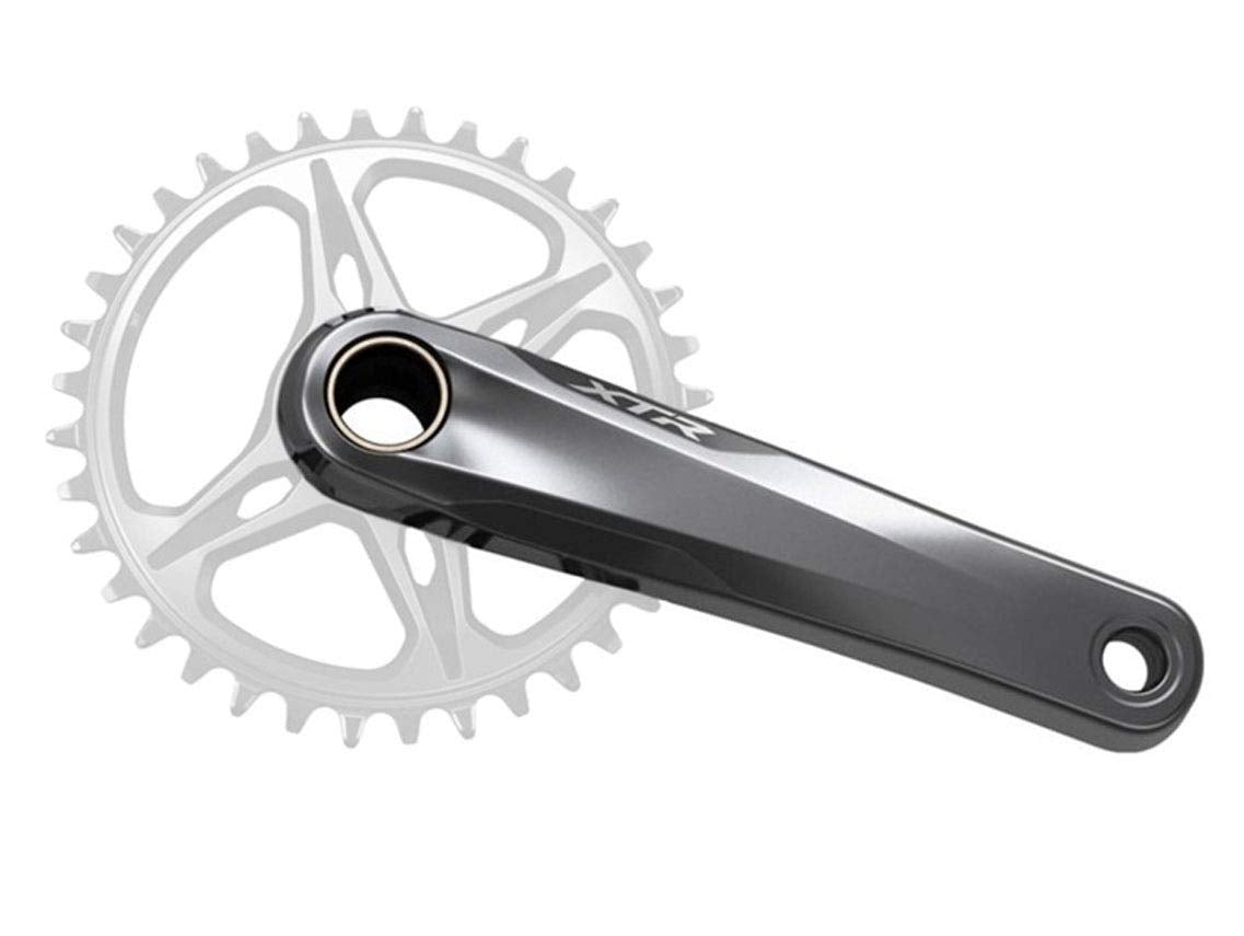 Shimano FC-M9100 XTR crank set without ring, 52 mm chain line, 12-speed, 165 mm