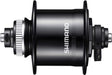 Shimano DH-UR700-3D Dynamo hub, 6v 3w, for Centre-Lock disc, 32h, 100 mm Q/R, black