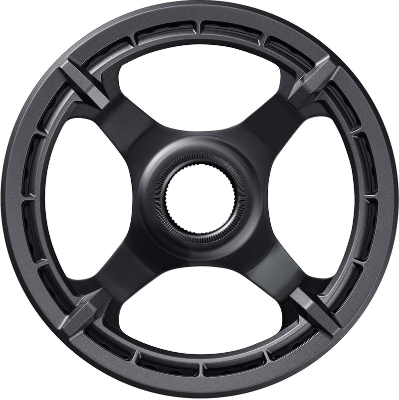 Shimano SM-CRE61 STEPS chainring, black/silver, 44T with single chainguard