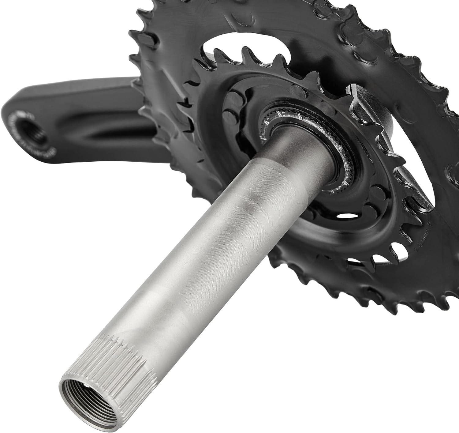 Shimano FC-MT210 2-piece chainset 9-speed, 170 mm, 36 / 22T, black w/o chainguard