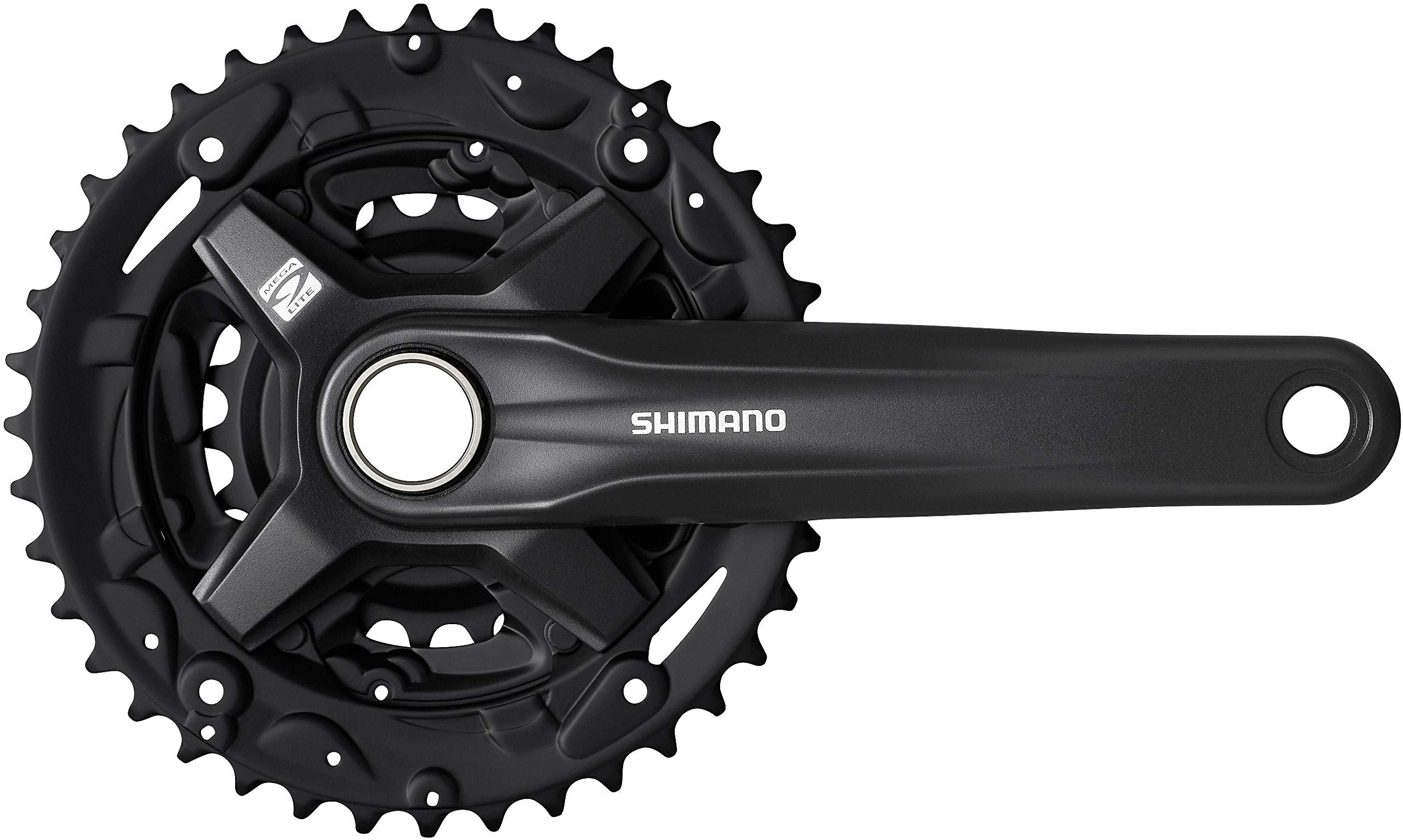 Shimano FC-MT210 2-piece chainset 9-speed, 170 mm, 40 / 30 / 22T, black