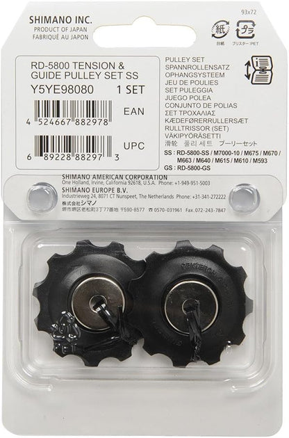 Shimano 105 RD-5800 tension and guide pulley set for SS-type
