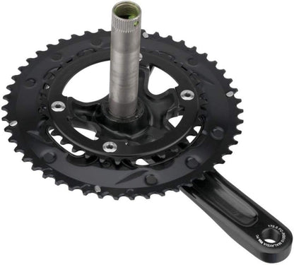 Shimano FC-RS510 double chainset, 52 / 36T, for 135/142 mm axle, 172.5 mm, black