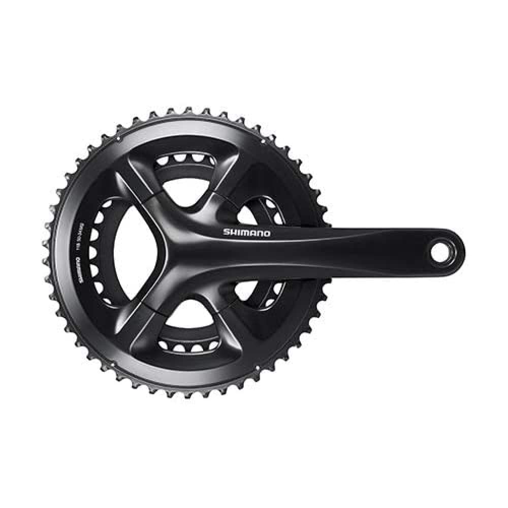 Shimano FC-RS510 double chainset, 52 / 36T, for 135/142 mm axle, 172.5 mm, black