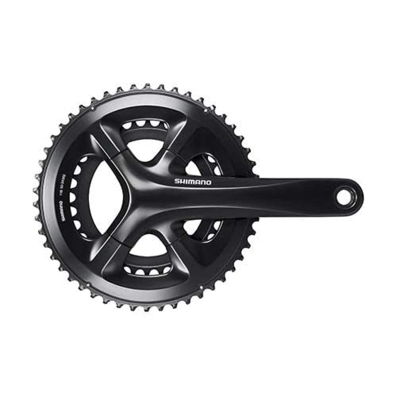 Shimano FC-RS510 double chainset, 52 / 36T, for 135/142 mm axle, 172.5 mm, black