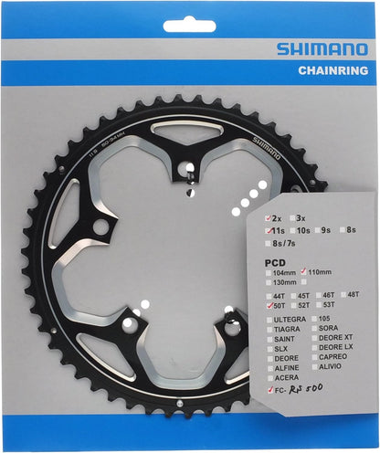 Shimano FC-RS500 chainring 50T-MH, black