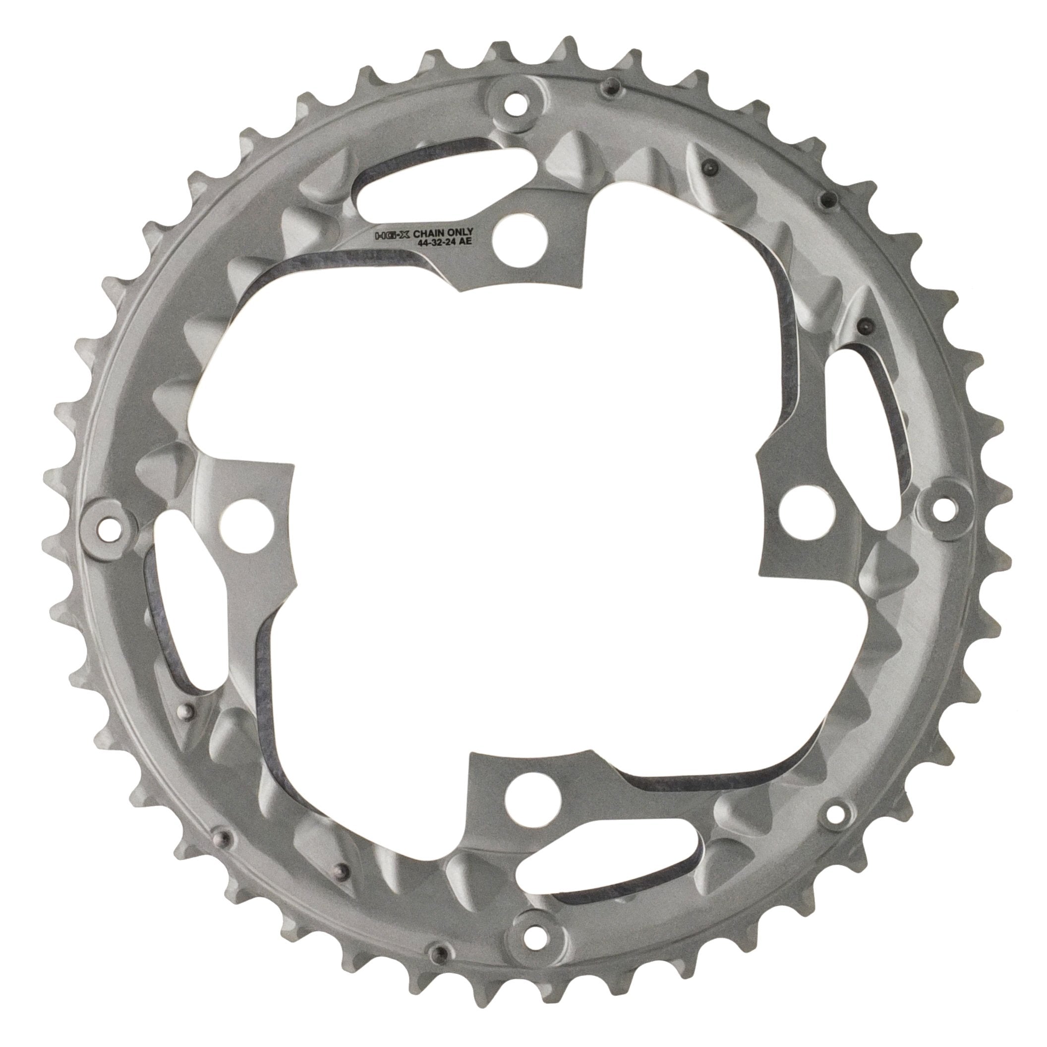 Shimano FC-T671 chainring 44T-AE for chain guard, silver