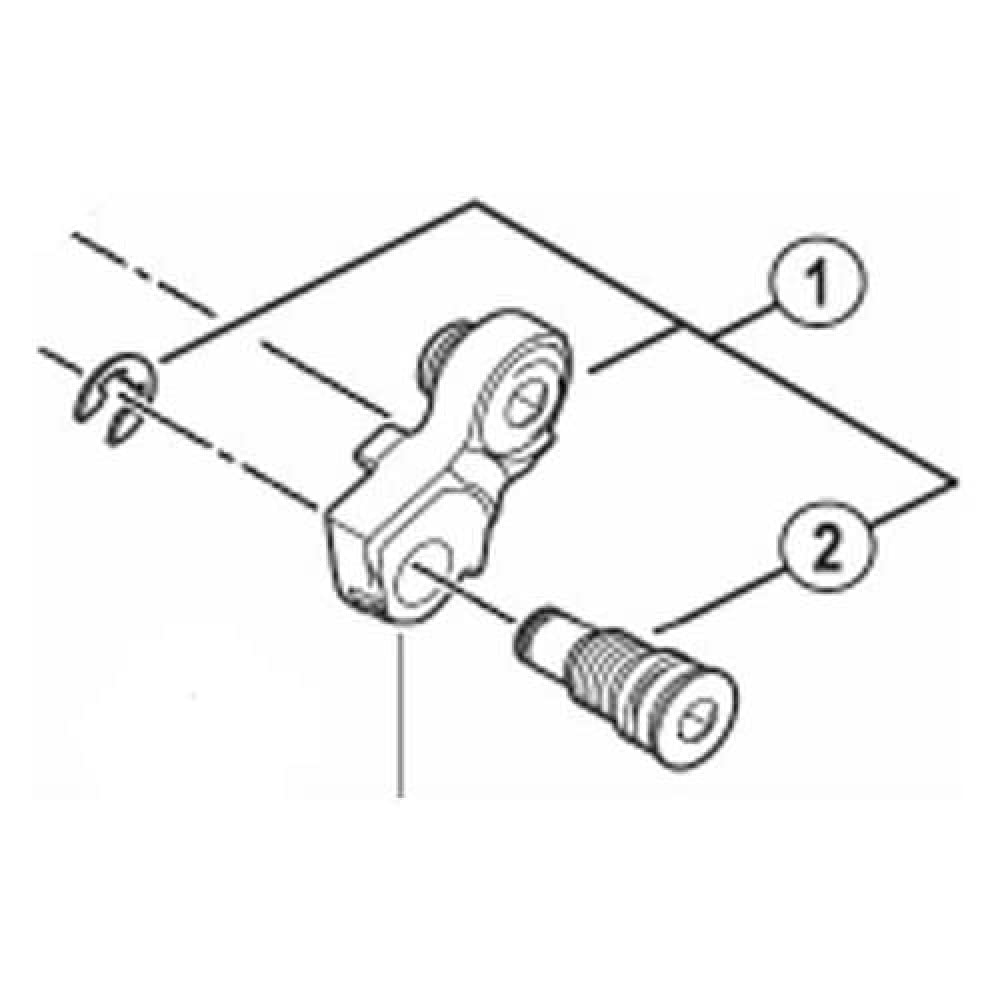 Shimano RD-M820 bracket axle unit