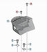 Shimano BM-E8010 M4 bolt key cover