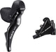 Shimano ST-R7025 105 hydraulic disc STI set, flat mount calliper, left rear, black