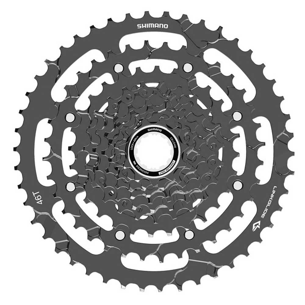 Shimano CS-LG400-9 CUES Link Glide cassette, 9-speed, 11 - 36T