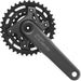 Shimano FC-U6000 CUES 2 piece design chainset, for 9/10/11-speed, 170 mm, 36/22T, Boost