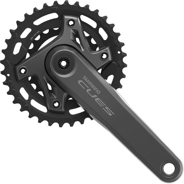 Shimano FC-U6000 CUES 2 piece design chainset, for 9/10/11-speed, 170 mm, 36/22T, Boost