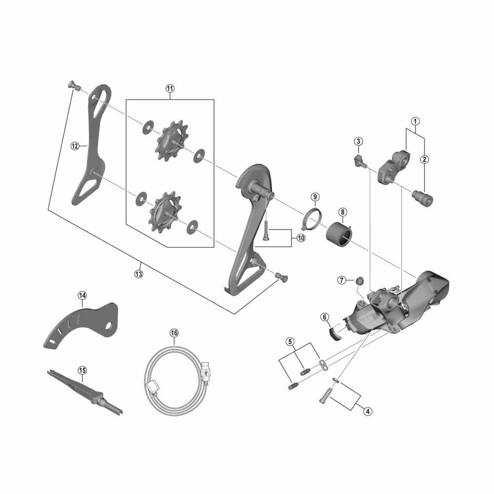 Shimano RD-R9250 boot