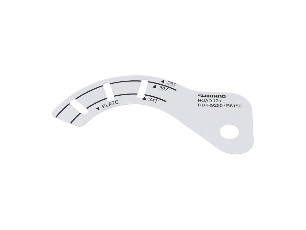 Shimano RD-R9250 guide wheel adjustment gauge