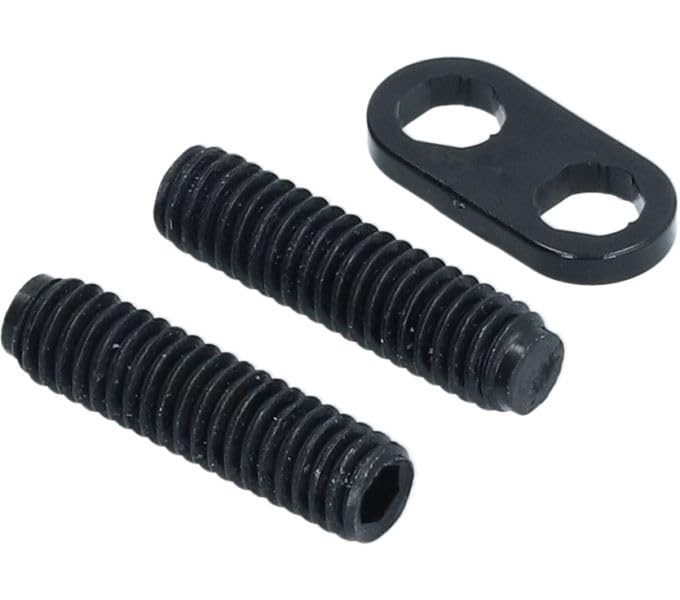 Shimano RD-R8150 stroke adjusting screws and plate