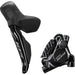 Shimano ST-R7170 105 Di2 hydraulic disc STI set, flat mount calliper, left rear