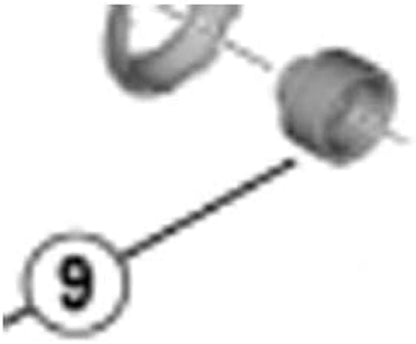 Shimano WH-R9200-C50-TU-R left hand nut