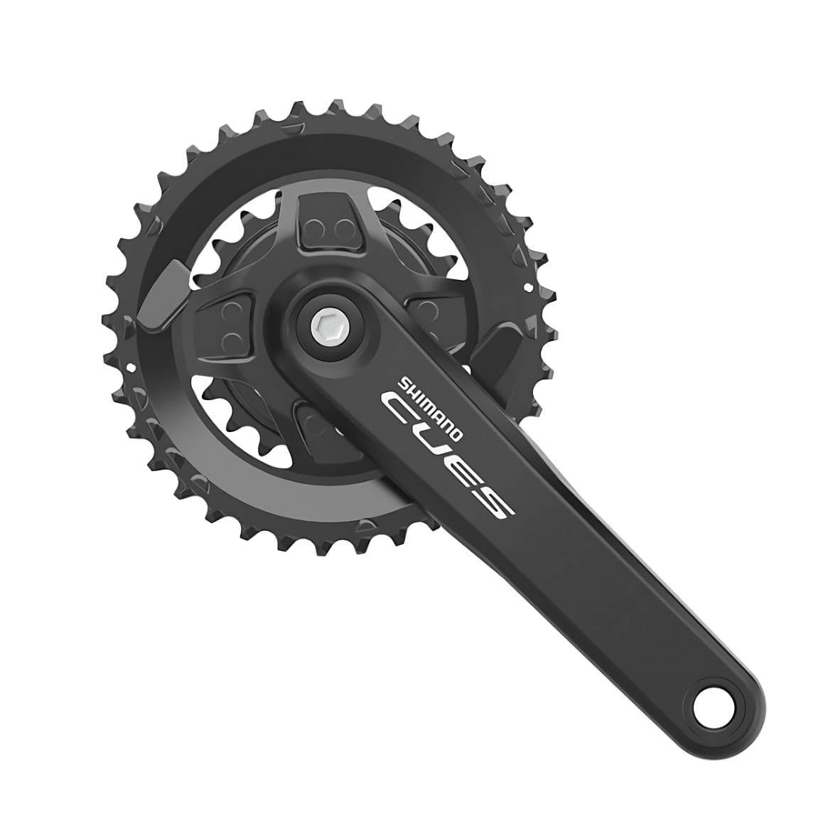 Shimano FC-U4010 CUES 2 piece design chainset, for 9/10/11-speed, 175 mm, 40/26T