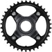 Shimano SM-CRE80-B chainring, 38T without chain guard, for chain line 55 mm, black
