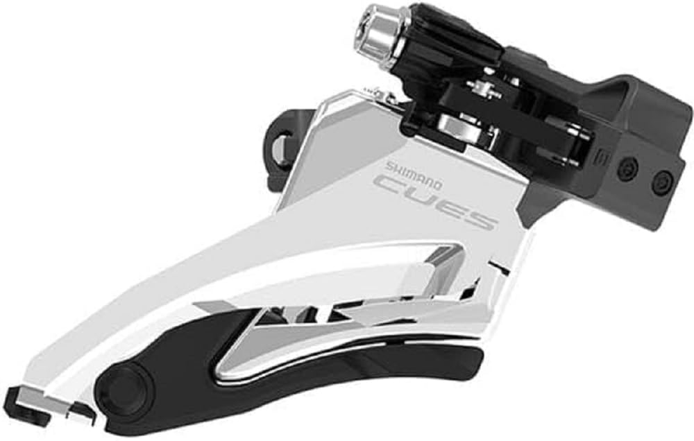 Shimano FD-U6000-M CUES double front derailleur 10/11-speed, mid clamp, side swing