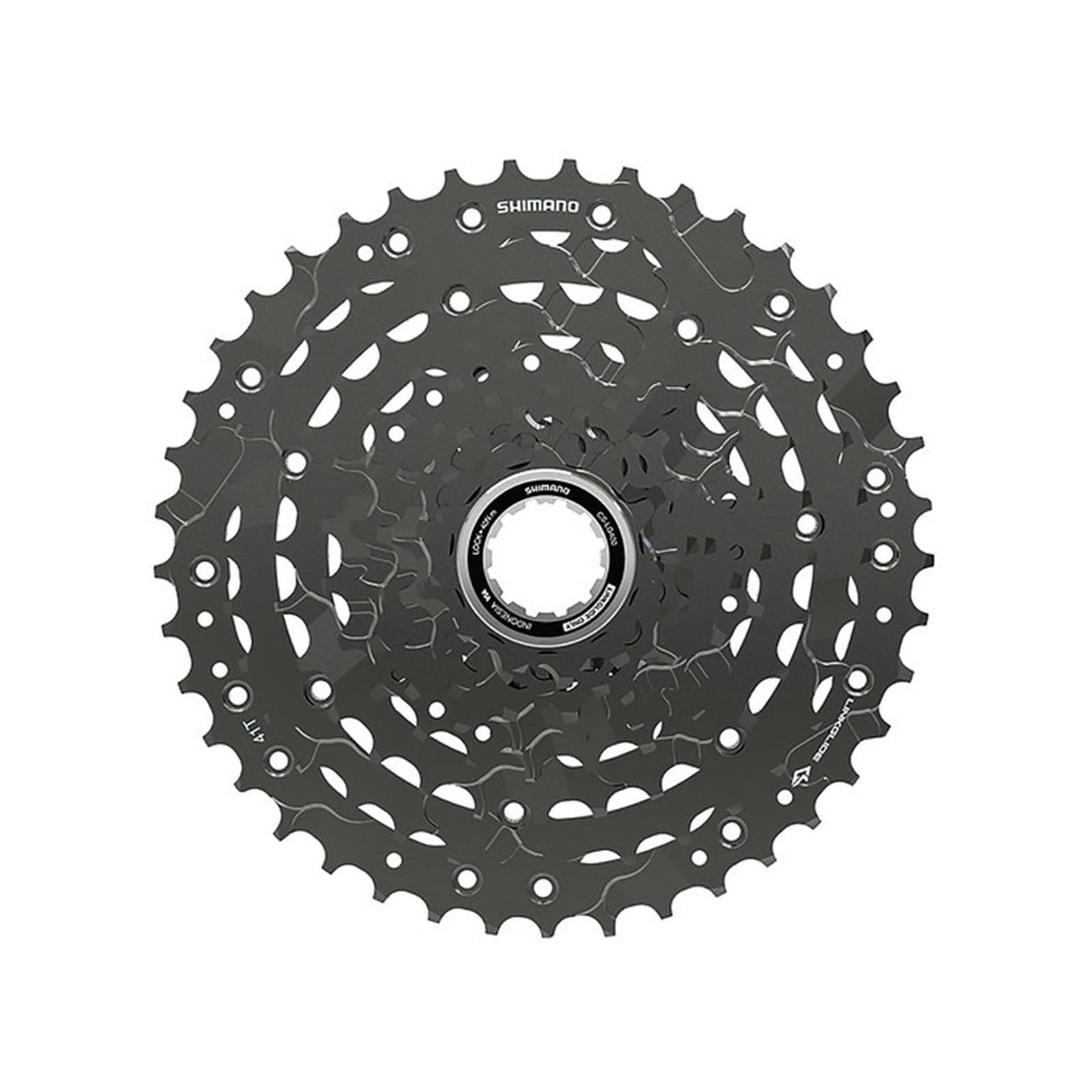 Shimano CS-LG400-9 CUES Link Glide cassette, 9-speed, 11 - 46T
