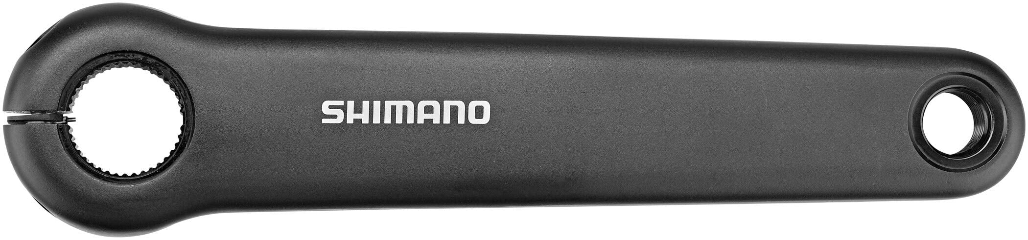 Shimano FC-E6100 left hand crank arm unit, 175 mm, black