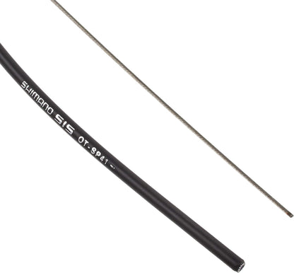 Shimano MTB gear cable set for rear only, stainless steel inner, black