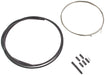 Shimano MTB gear cable set for rear only, stainless steel inner, black