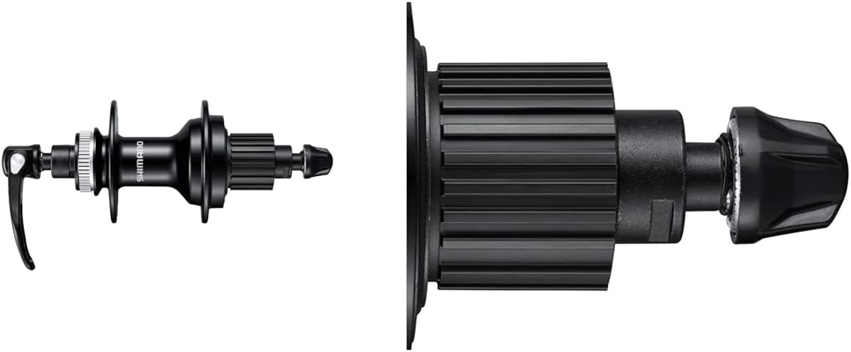 Shimano FH-MT500 12-speed freehub, Centre Lock disc mount, 32H, Q/R 135mm axle, black