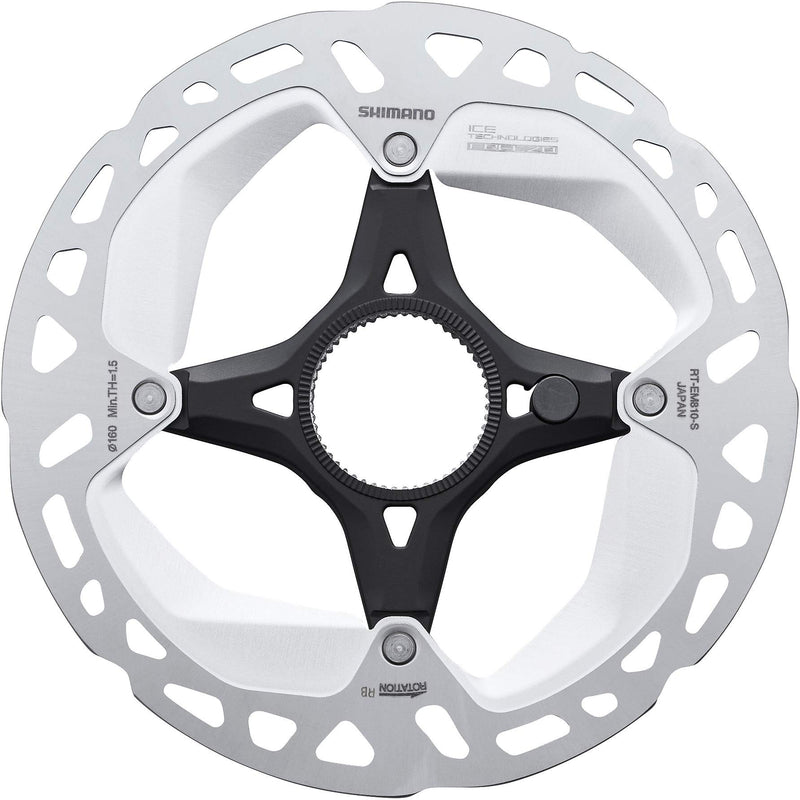 Shimano RT-EM810 Steps rotor, external lockring and magnet, Ice Tech FREEZA, 160 mm
