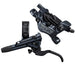 Shimano BR-M7120/BL-M7100 SLX 4 pot bled brake lever/post mount calliper, rear left
