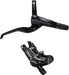 Shimano BR-T6000 Deore bled I-spec-II compatible brake lever/Post mount calliper, front