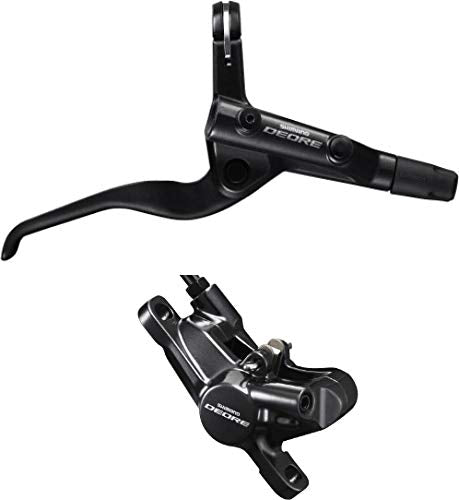 Shimano BR-T6000 Deore bled I-spec-II compatible brake lever/Post mount calliper, front