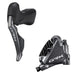 Shimano ST-RX815 GRX Di2 11-speed STI bled with BR-RX810 calliper, right front